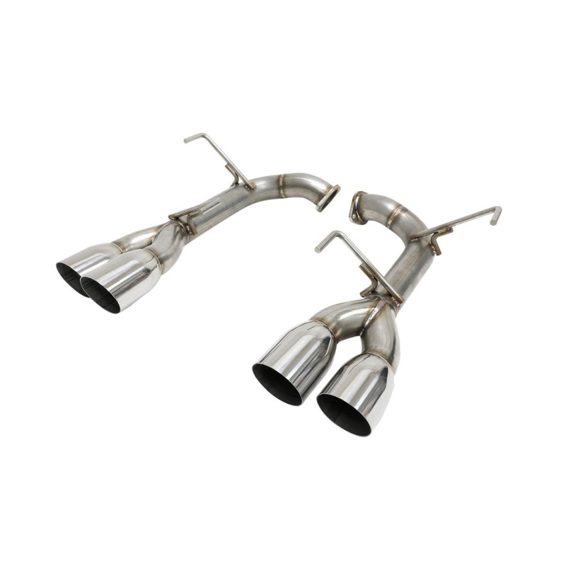 BLOX Racing Muffler Delete Single Wall Polished Tip – 2015-2021 WRX/STI