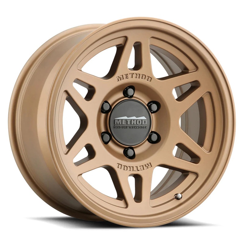 Method MR706 Bead Grip 17×7.5 50mm Offset 5×130 130mm Method Bronze Wheel | MR70677553950