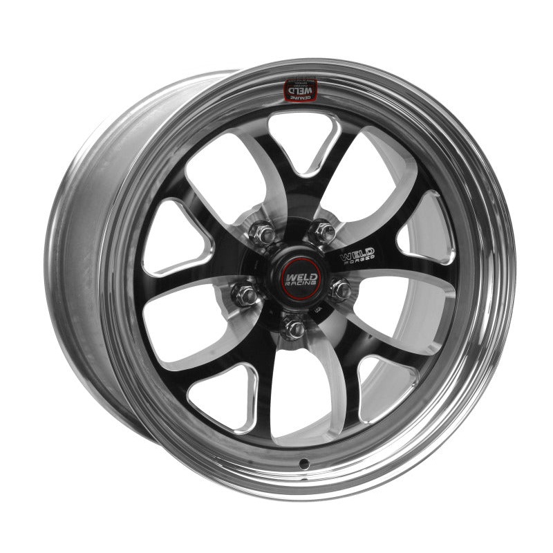 Weld S76 17×7.5 / 5x115mm BP / 4.2in. BS Black Wheel (High Pad) – Non-Beadlock