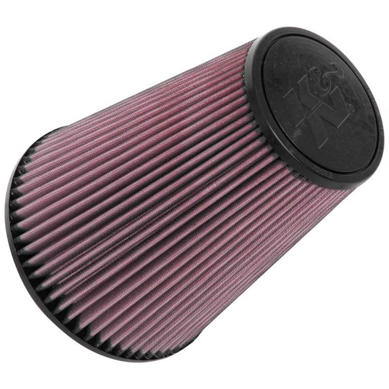 K&N Universal Clamp-On Air Filter 6in FLG / 7-1/2in B / 4-1/2in T / 9in H