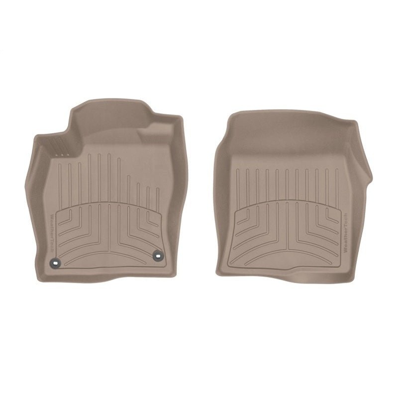 WeatherTech 2017+ Honda Civic Front FloorLiner HP – Tan