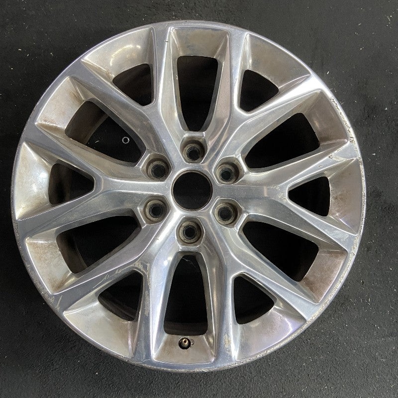20″ EXPEDITION 15 20×8.5 TPMS aluminum 6 spoke Y spokes 12 holes polished Original OEM Wheel Rim