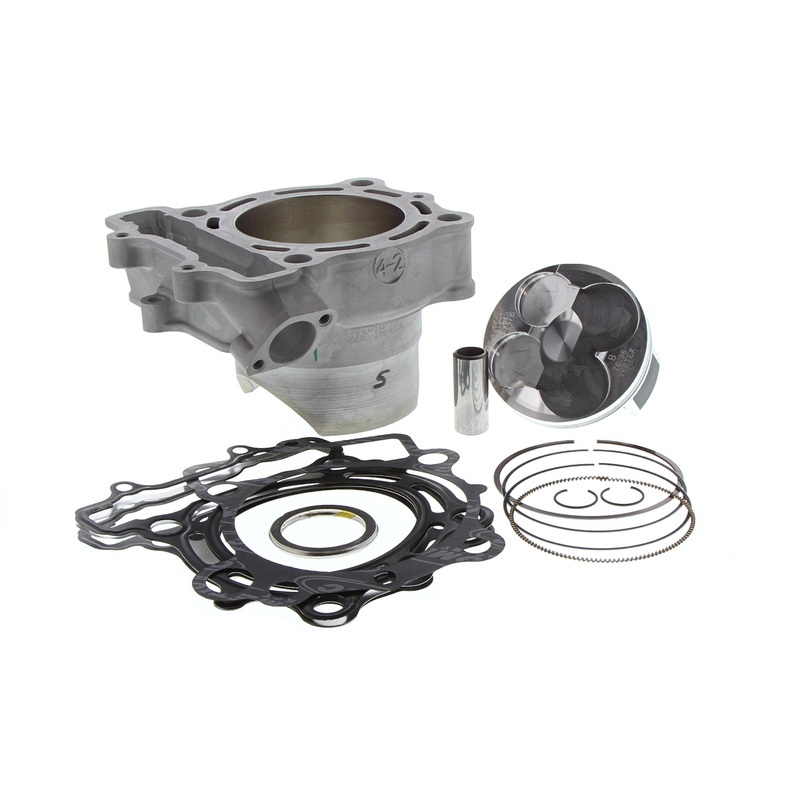 Cylinder Works 30006-K02HC 15-16 Kawasaki KX 250 F 250cc STD Bore High Compression Cylinder Kit 14.3:1 Comp.