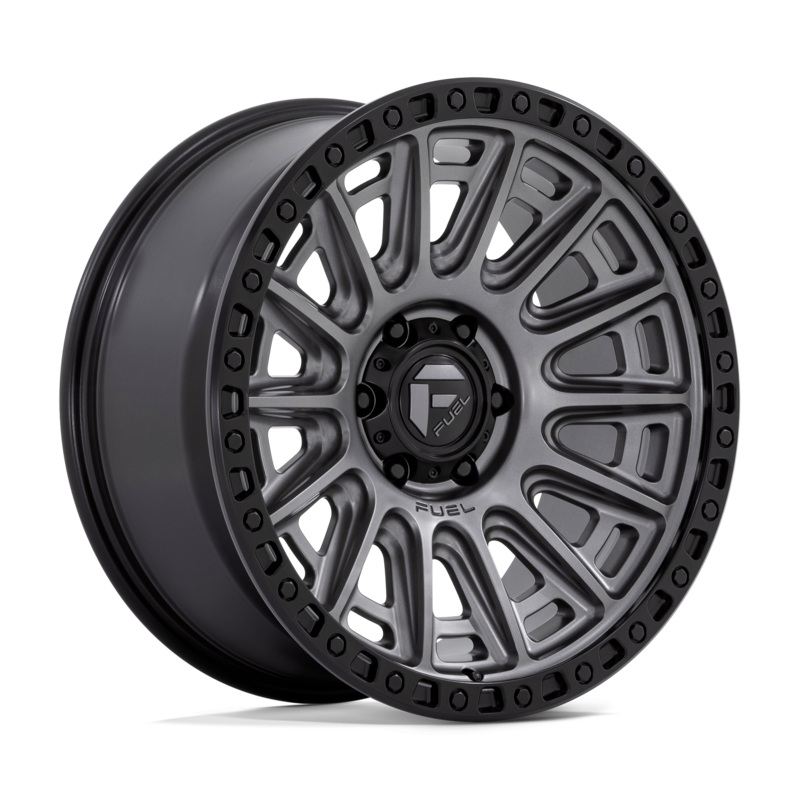 Fuel Wheels D835 Cycle 20″ 6×139.7 Matte Gunmetal With Black Ring
