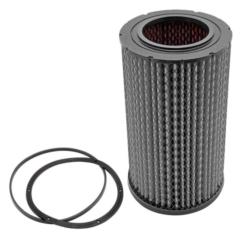 K&N Round Radial Seal 13-1/16in OD 7-9/16in ID 25-11/16in H Reverse Replacement Air Filter – HDT