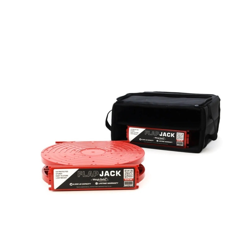 Weigh Safe Flap Jack Block (x2) w/Bag