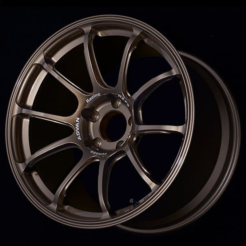 Advan RZ-F2 Wheel – 18×8.0 +44 | 5×114.3 | Racing Umber Bronze