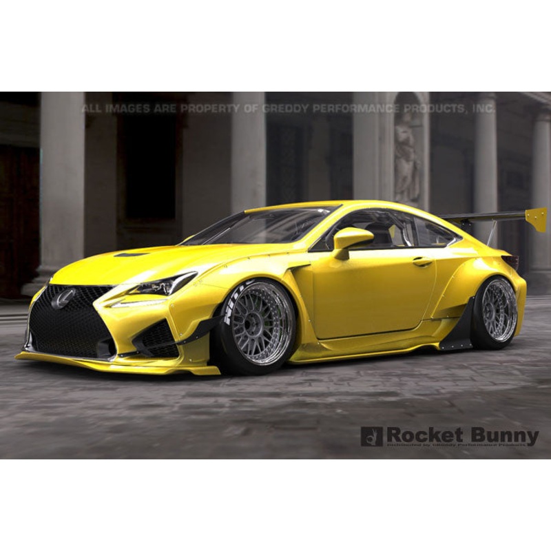 GReddy Rocket Bunny Full Wide-Body Aero Kit w/o GT Wing | 2015+ Lexus RC F (17010260)