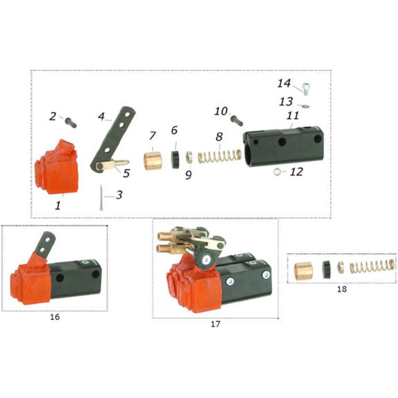 3. AFN.00201 CRG Master Cylinder Split Pin VEN99
