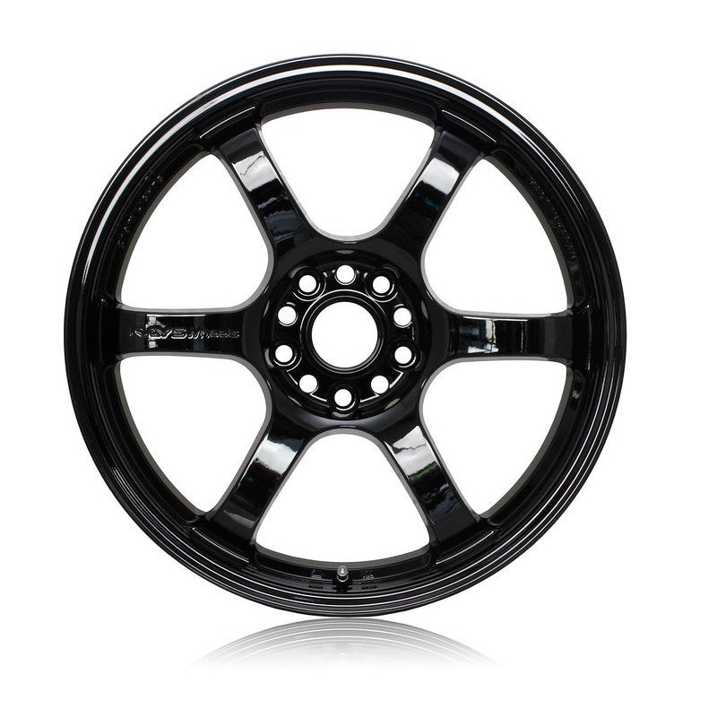 Gram Lights 57DR 18X8.5 +37 5-108 GLOSSY BLACK