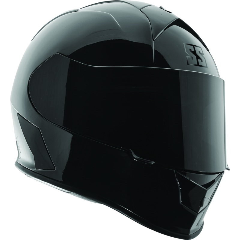 Speed Helmet and Strength SS900 Solid Speed Helmet Gloss Black – Large