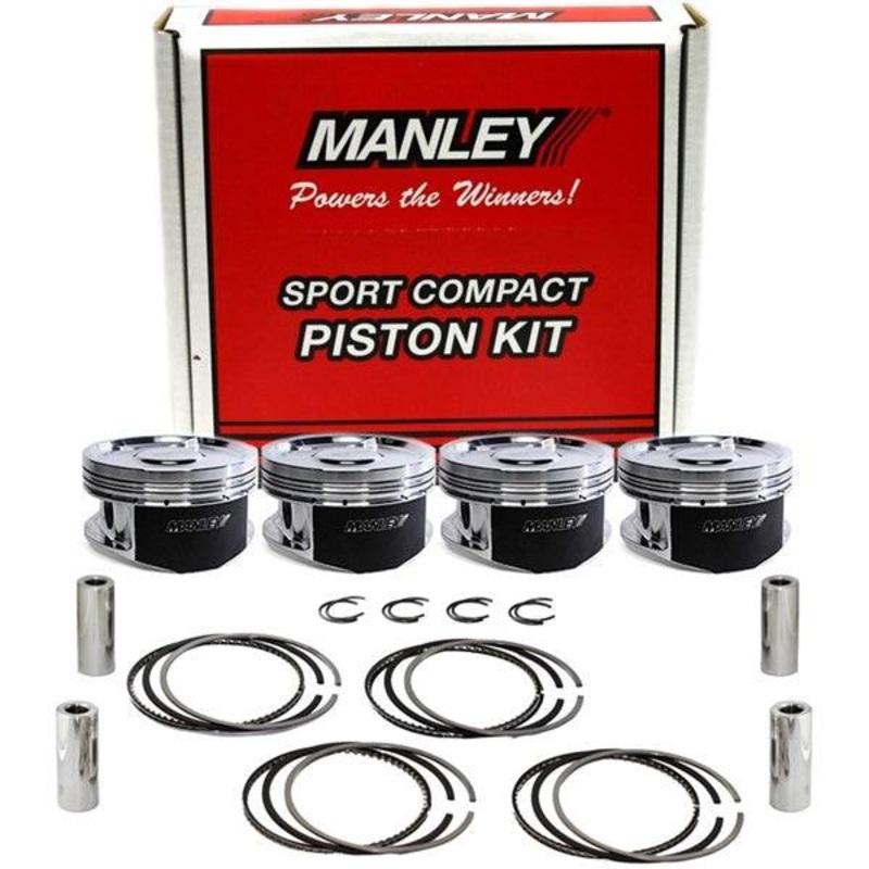 Manley EXTREME DUTY  Forged Pistons Subaru WRX EJ255 99.50mm STD -22cc Dish 8.5:1 632200C-4