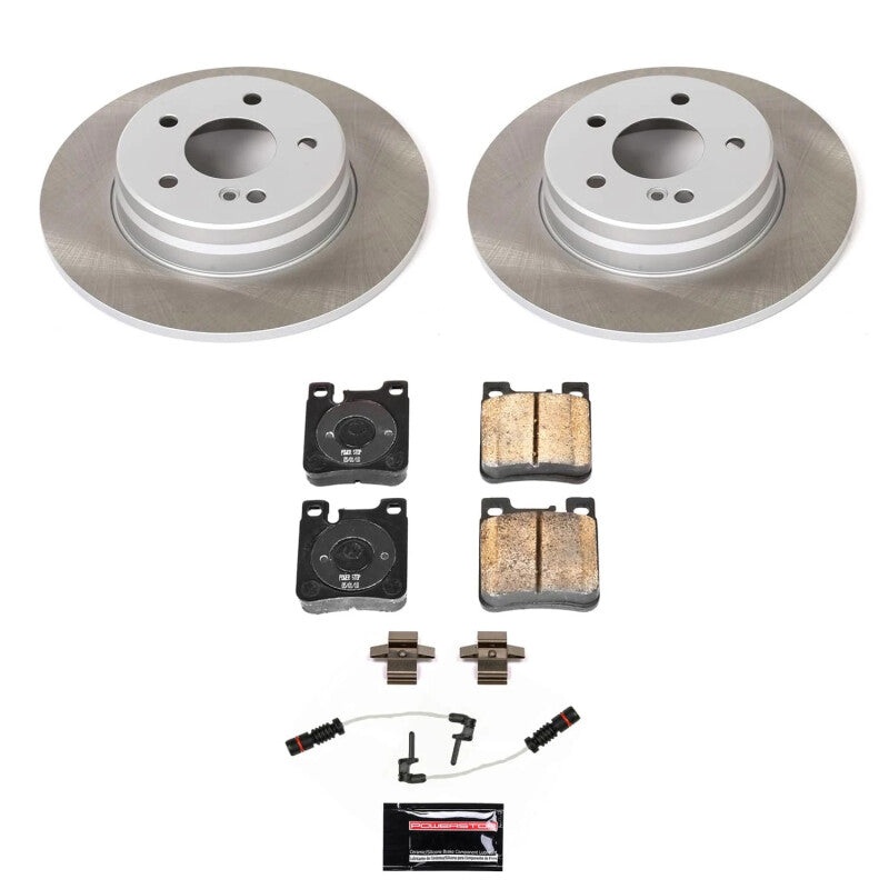 PowerStop Power Stop 98-00 Mercedes-Benz E430 Rear Semi-Coated Rotor Kit