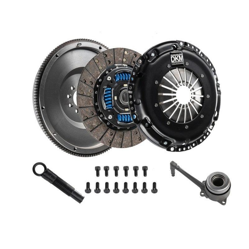 DKM Clutch 2.0 VW/Audi A3 FSI 6 Bolt Sprung Organic MB Clutch w/Steel Flywheel (440 ft/lbs Torque)