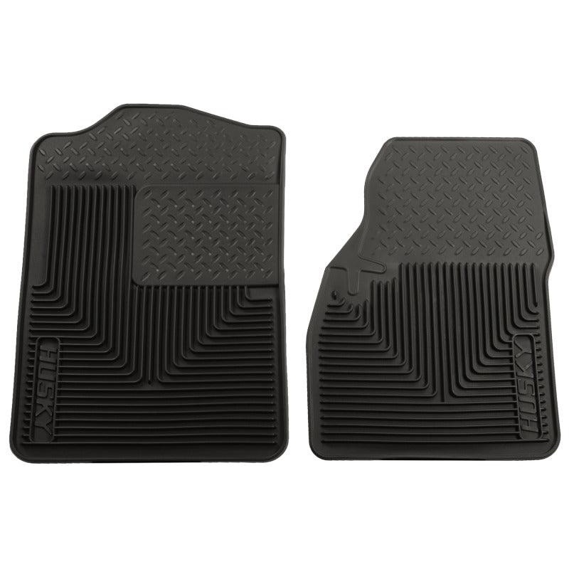 Husky Liners 94-01 Dodge Ram 1500/2500/3500/80-96 Ford Bronco Heavy Duty Black Front Floor Mats