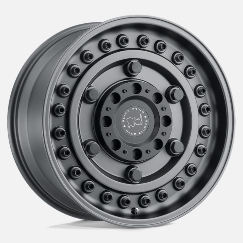 17×9.5 Black Rhino Armory Gun Black
