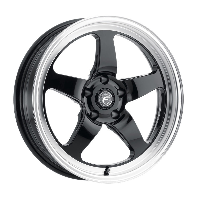 Forgestar D5 Drag 17×5.0 / 5×120.65 BP / ET-26 / 2.0in BS Gloss Black Wheel