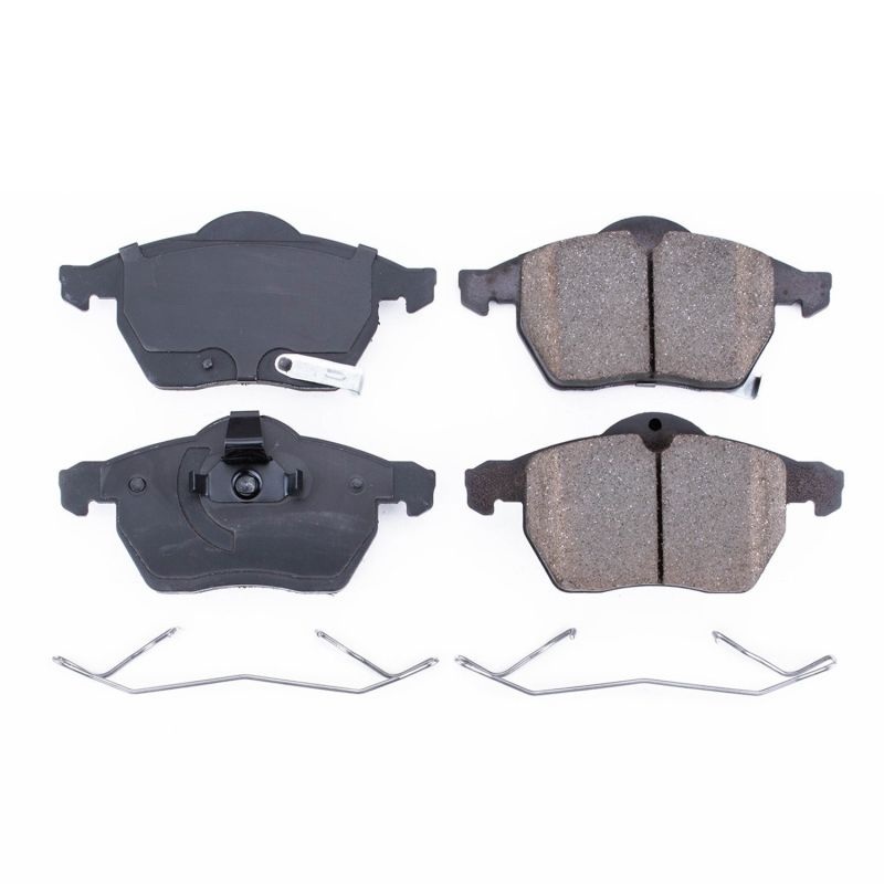 PowerStop Power Stop 99-03 Saab 9-3 Front Z17 Evolution Ceramic Brake Pads w/Hardware