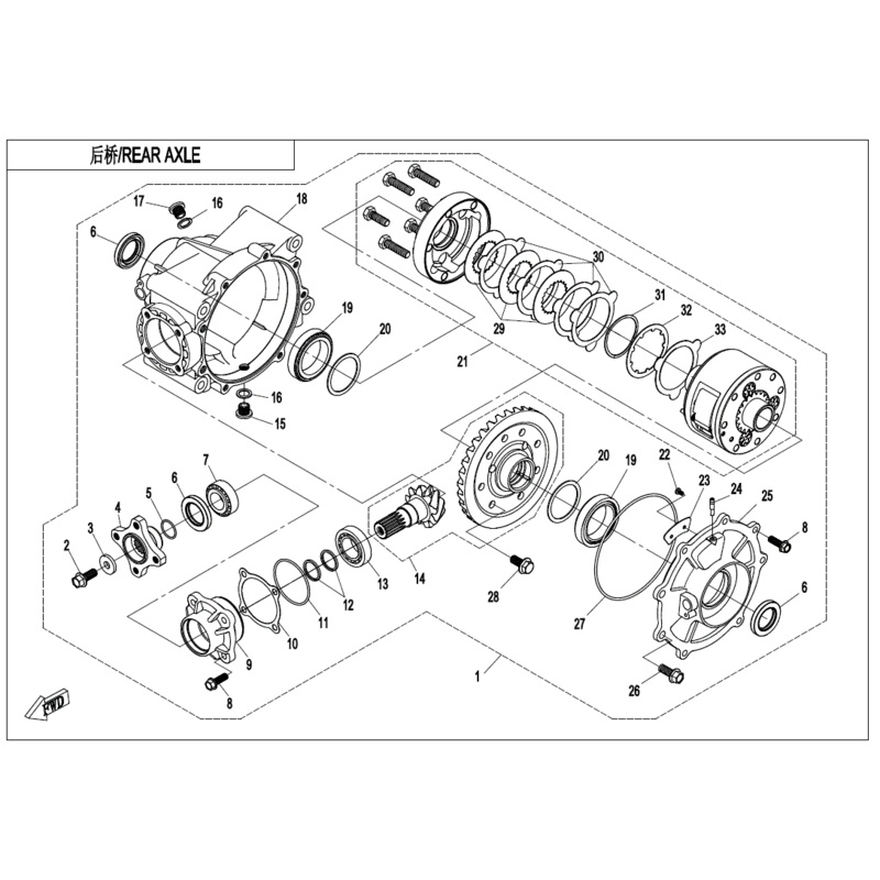 Friction Disc Inner by CF Moto