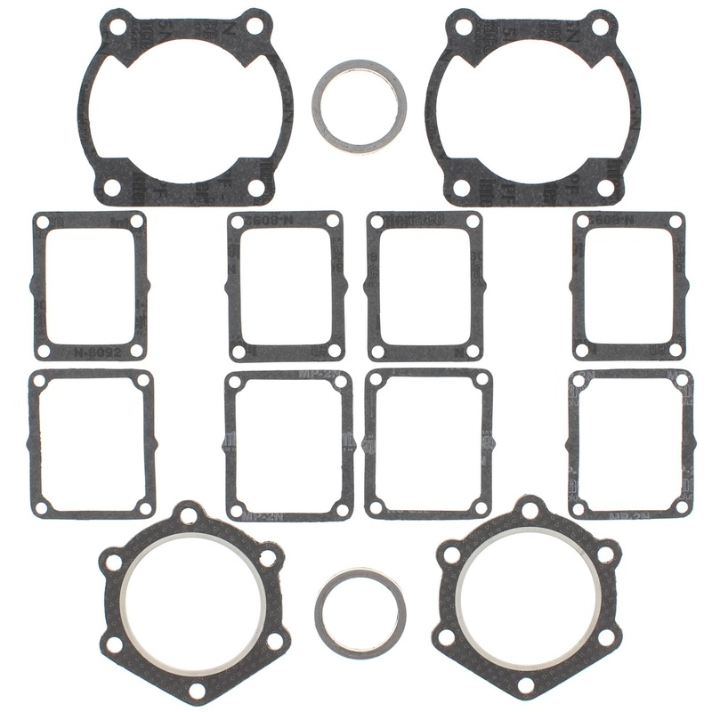 Vertex 710167 Gaskets 79-82 Yamaha Excell V EC540 C D F Top End Gasket Kit