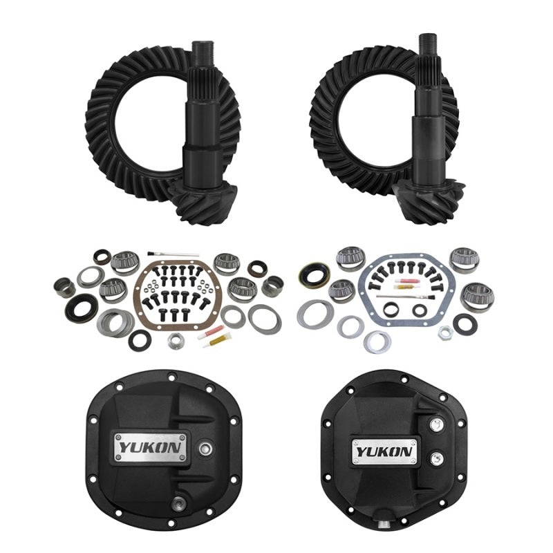 Yukon 07-17 Jeep JK (Non Rubicon) Re-Gear Kit w/Covers – Dana 30/44 5.13 24 Spline – Front & Rear