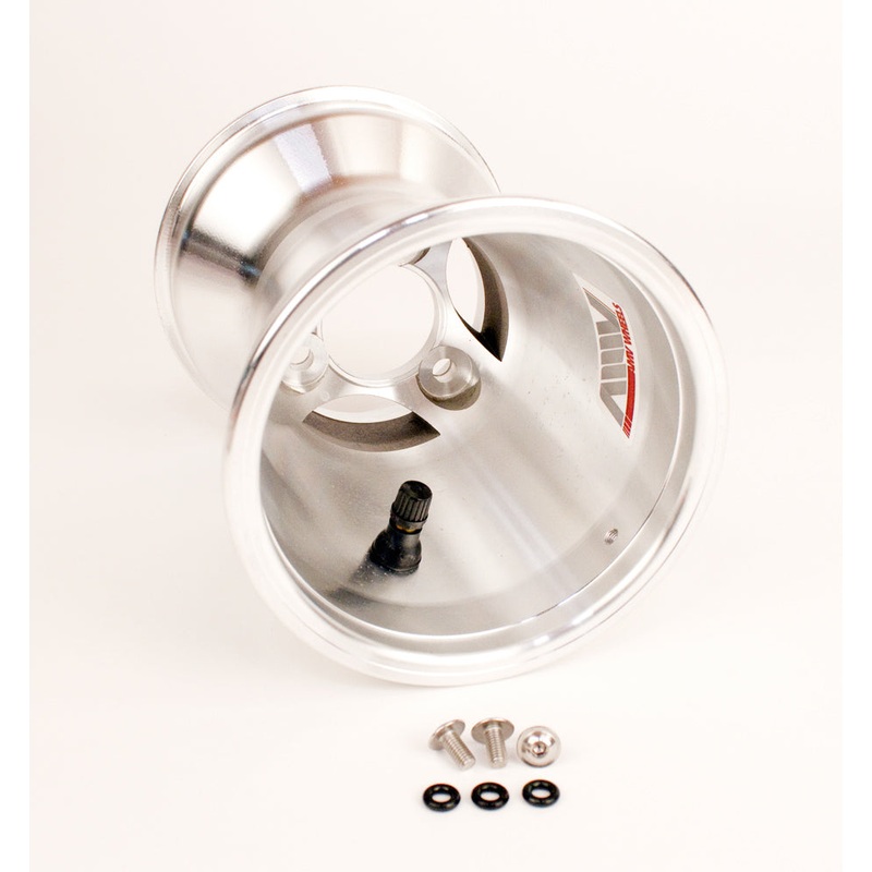 AMV 180mm x 5″ Cast Aluminum Spoke Wheel, Bolt In Hub Style