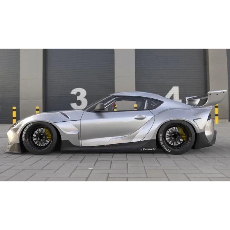 GReddy Pandem Aero V1.0 Side Skirts | 2020-2026 Toyota GR Supra A90 (66910403)