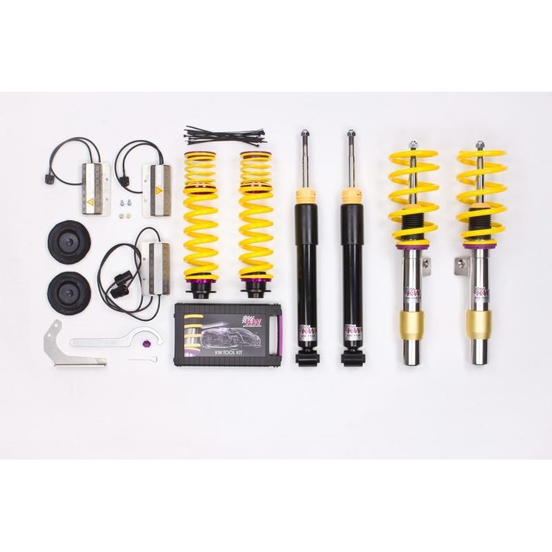 KW Coilover Kit V1 08-13 BMW M3 (E90/E92) with EDC Cancelation Kit