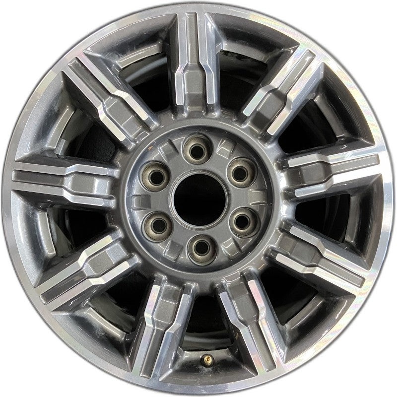 18″ SIERRA 1500 PICKUP 24 18×8.5 9 spoke machined dark gray opt 57N Original OEM Wheel Rim