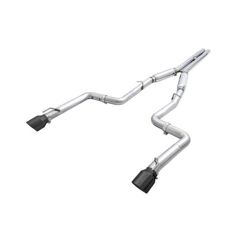 AWE Tuning 17+ Dodge Charger 5.7L Track Edition Exhaust – Diamond Black Tips