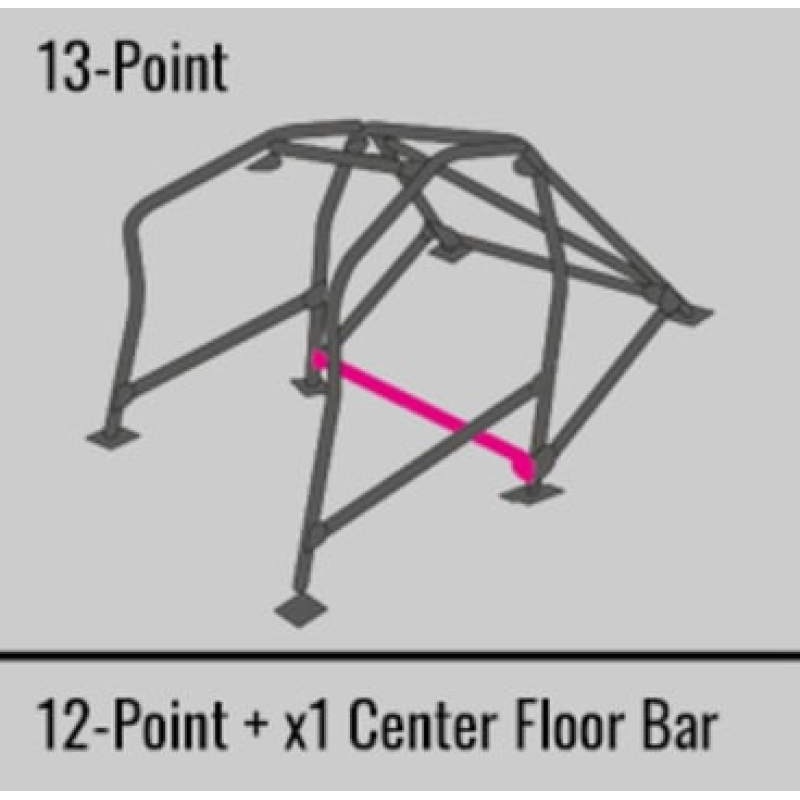 Cusco Cage 13pt Safety 21 Dash Around 2 Passenger 93-00 Toyota Supra JZA80 Non-Sunroof