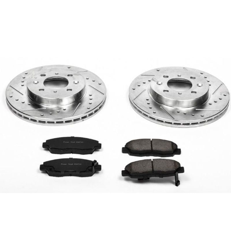 Power Stop Front Z23 Evolution Sport Brake Kit Honda Civic 1996-2005 / Insight 2010-2014 | K690