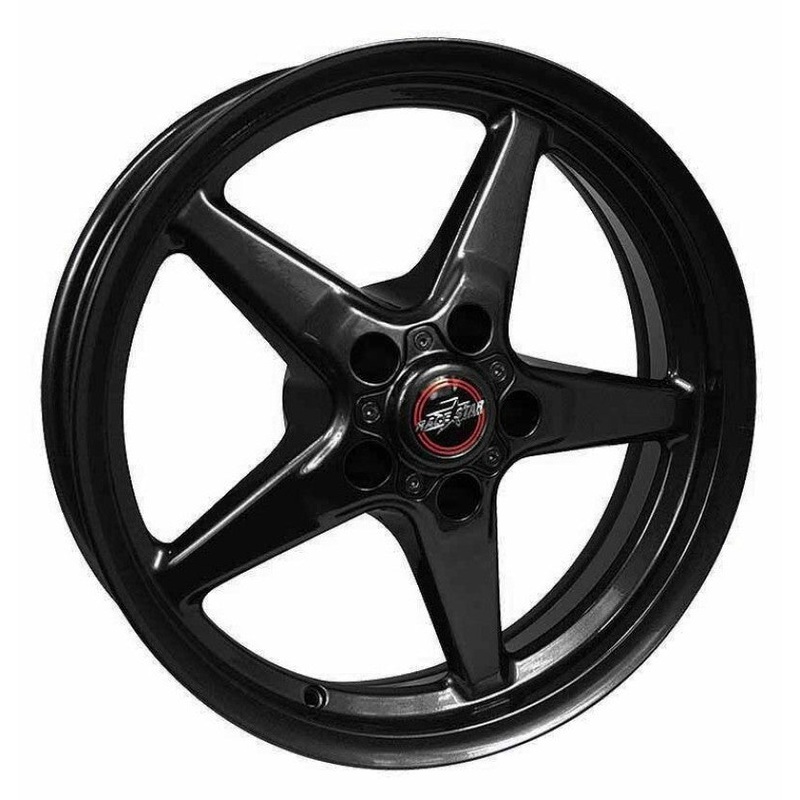 Race Star 92 Drag Star Bracket Racer 18×5 5x115BC 2.00BS Gloss Black Wheel