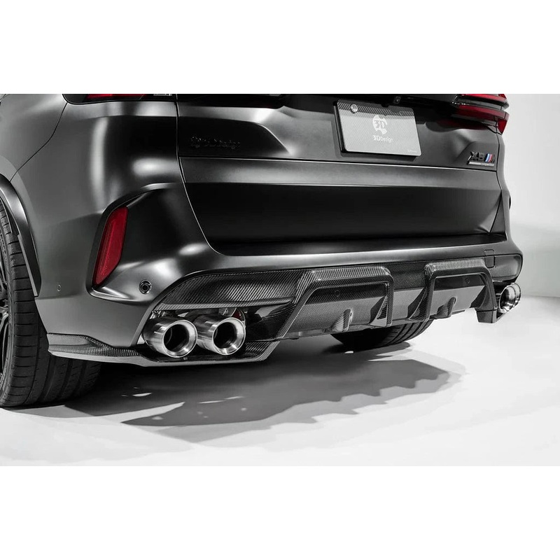 3D Design Carbon Rear Diffuser Set – BMW F95 X5M