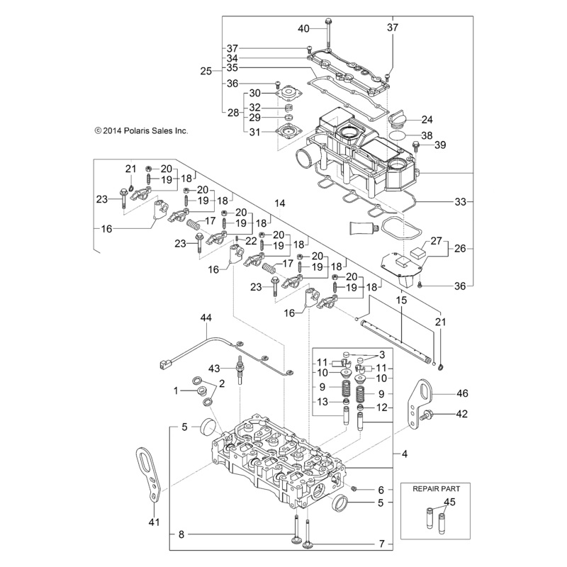 Support Assy,Arm by Polaris
