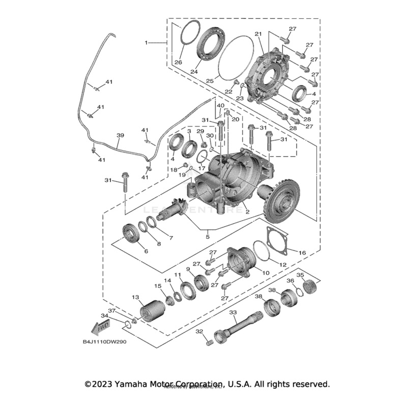 Washer, Thrust (1.6T) by Yamaha