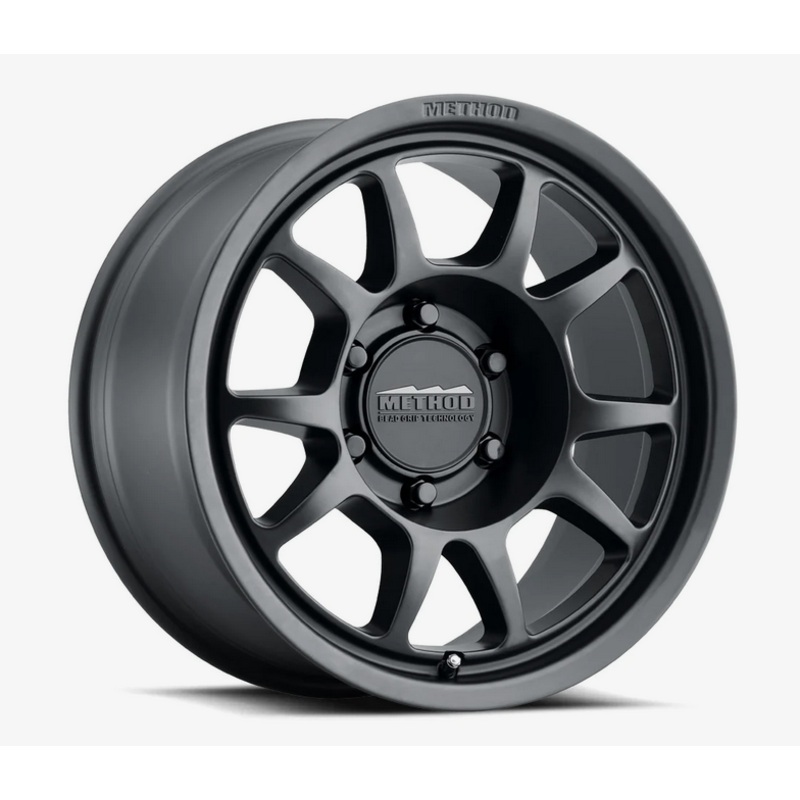 Method MR702 16×8 0mm Offset 6×5.5 106.25mm CB Matte Black Wheel