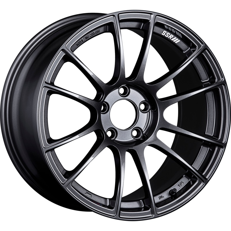 SSR GTX04 189.5 5×100 40mm Offset Dark Gunmetal Wheel