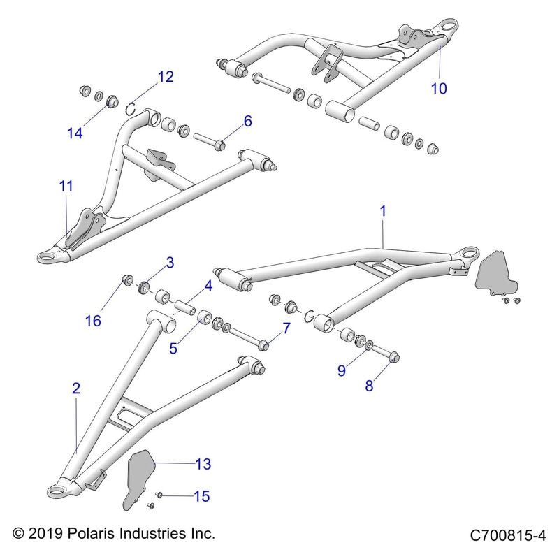 Weld-Ctrl Arm,Upper,Fr,Lh,64,Sgn by Polaris