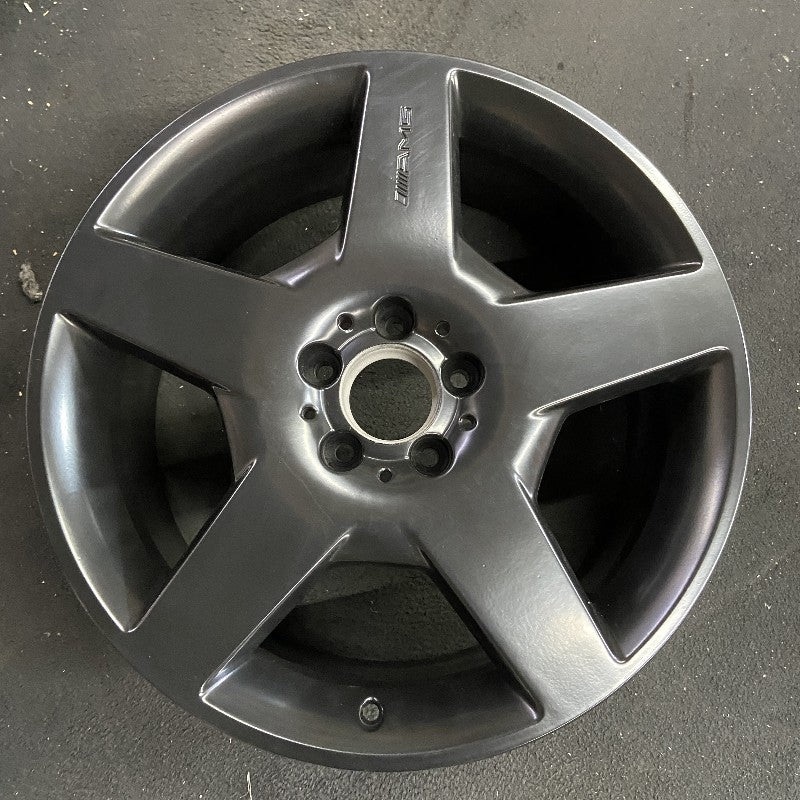 19″ MERCEDES ML-CLASS 06-07 164 Type; ML350 19×8 5 spoke flat spokes AMG Original OEM Wheel Rim