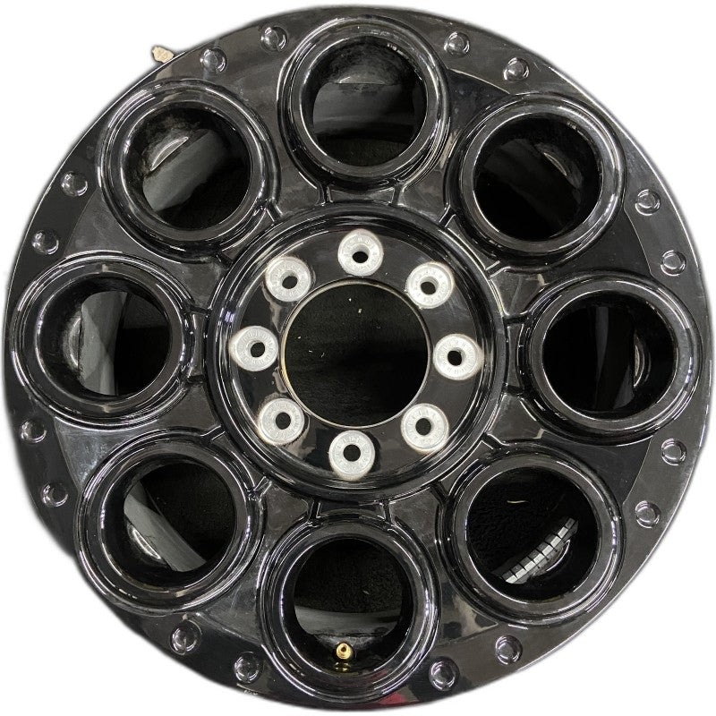 20″ FORD F250SD PICKUP 23-24 20×8 8 spoke solid spoke black circle spoke Original OEM Wheel Rim