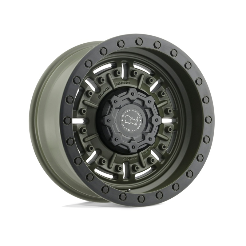 20×9.5 Black Rhino Abrams Olive Drab Green