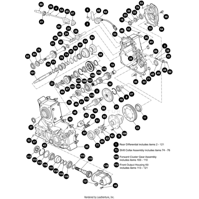 Ball Bearing Single Row 6004 by Arctic Cat