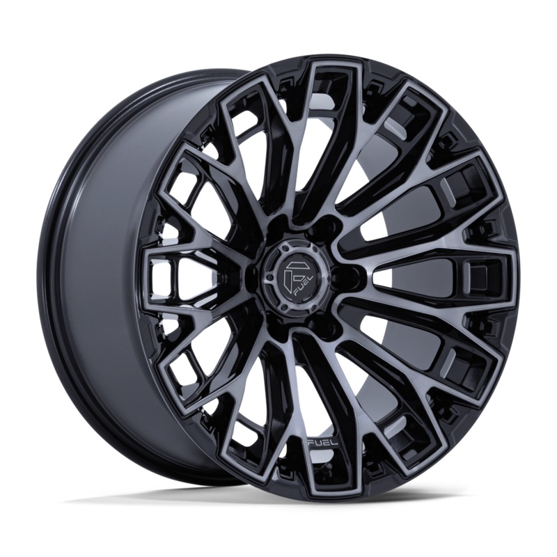 Fuel Wheels FC882 Trax 18″ 6×139.7 Gloss Black Machined Face Dark Tinted Clear