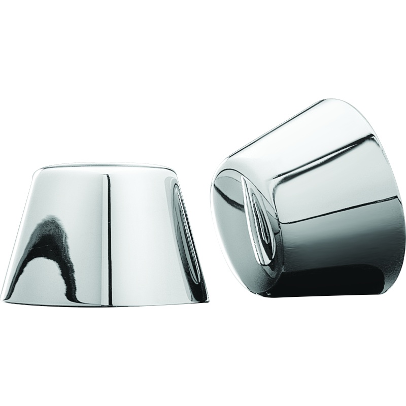 Kuryakyn Front Axle Nut Caps Chrome