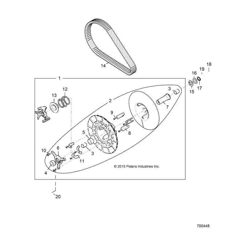 Washer-Driven Spline by Polaris