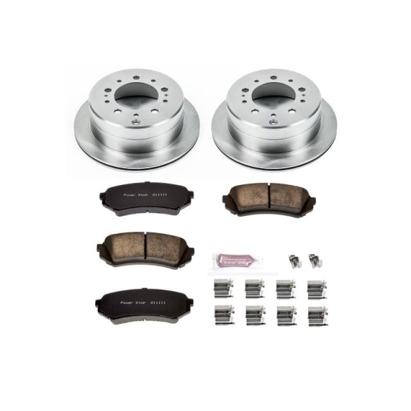 Power Stop Rear Autospecialty Brake Kit Lexus LX470 1998-2007 / Toyota Land Cruiser 1998-2007 | KOE1134