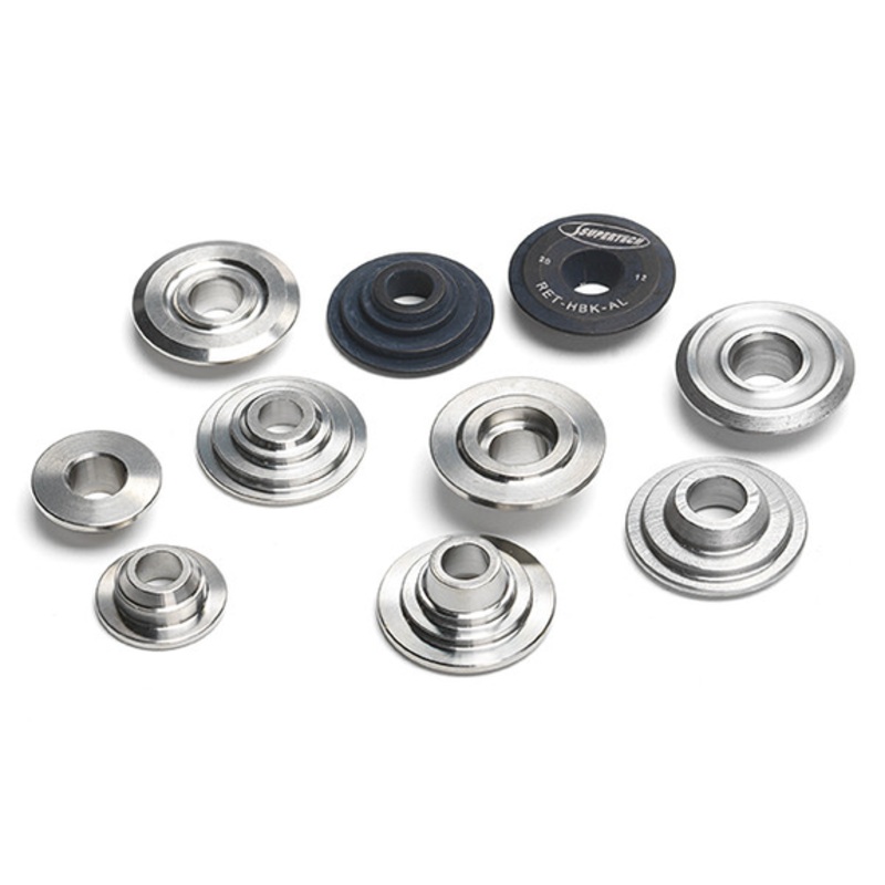 Supertech Titanium Retainer 5.5mm Stem / Spring M1007 / TS1015 | Multiple Toyota / Honda Fitments (RET-K20A3/T1)