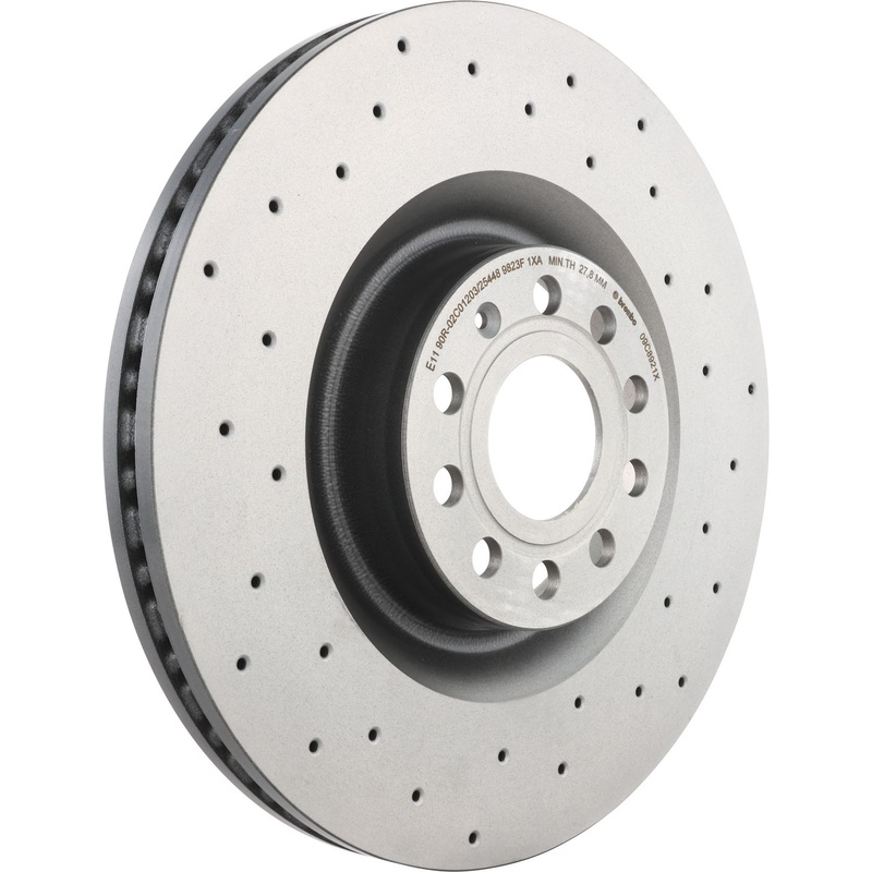 XTRA Drilled Front Disc Brake Rotor – 09.C892.1X