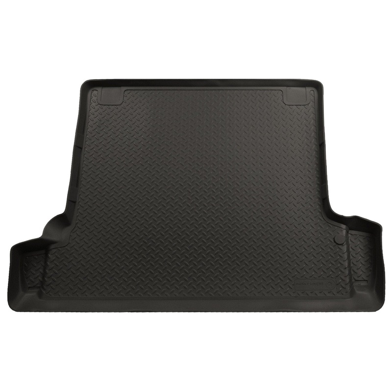 2003-2009 Toyota 4Runner Classic Style Black Rear Cargo Liner (w/ Double Stack Cargo) by Husky Liners (25761)